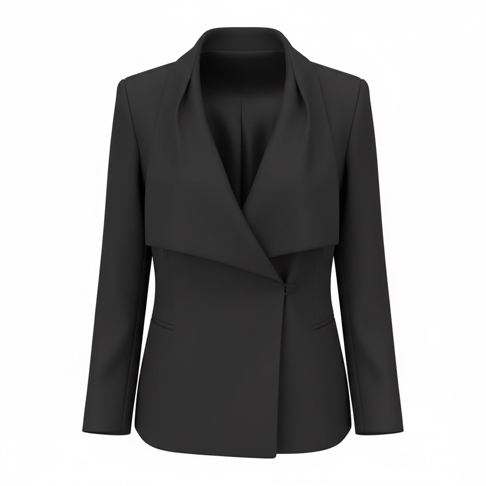 Oscar by Oscar de la Renta Black Blazer Women’s L